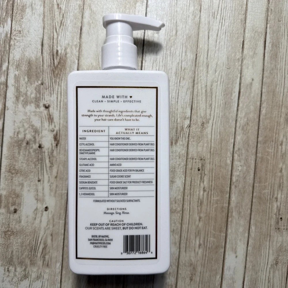 Native Limited Edition‎ Sugar Cookie Strengthening Conditioner - 16.5 fl oz